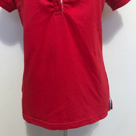 More to Love NWT Red Polo Shirt Women Various - Picture 4 of 13